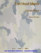 Fort Hood March Concert Band sheet music cover